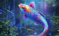 科技与自然完美融合，科技壁纸，锦鲤从此而来