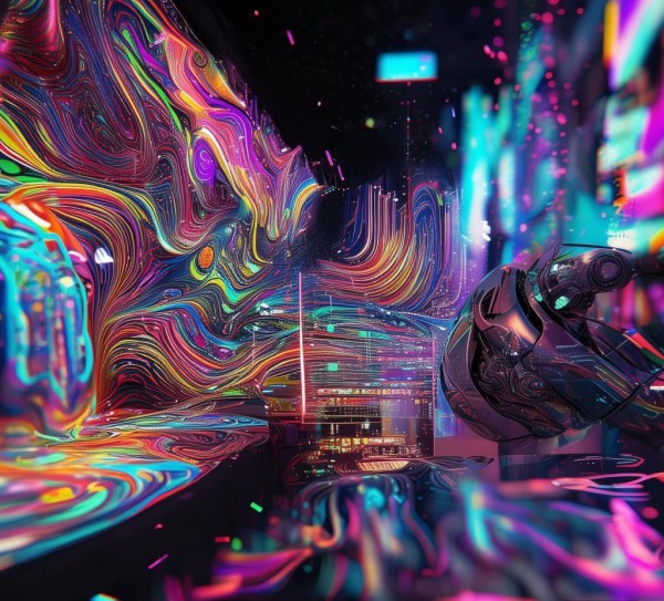 实时科技与艺术完美融合的壁纸